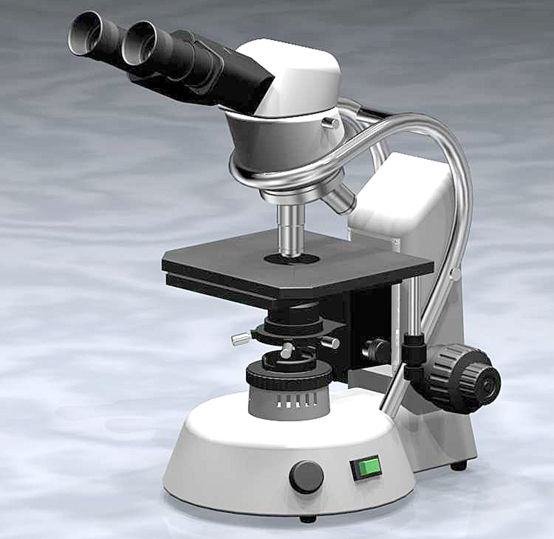 顕微鏡のプレゼン（商標は保護されています）